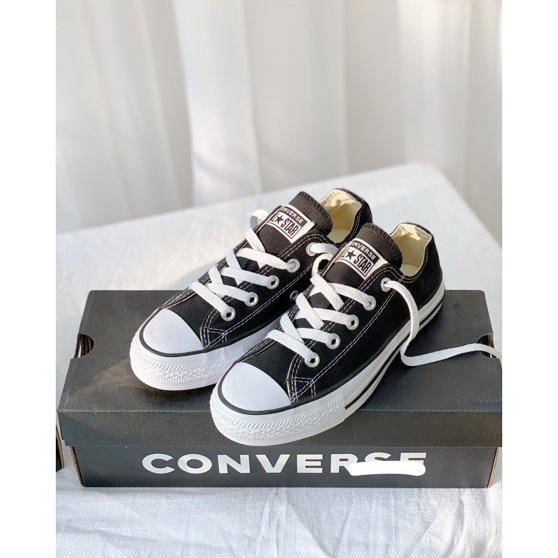 [Chính Hãng] giày converse. classic đen trắng