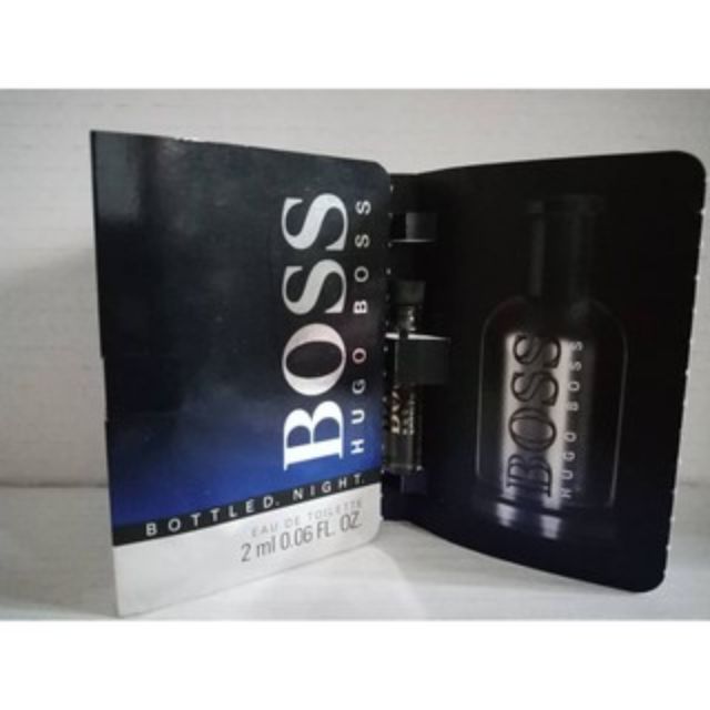 Mẫu thử Nước hoa nam vial sample Hugo Boss Bottled Night EDT 2ml