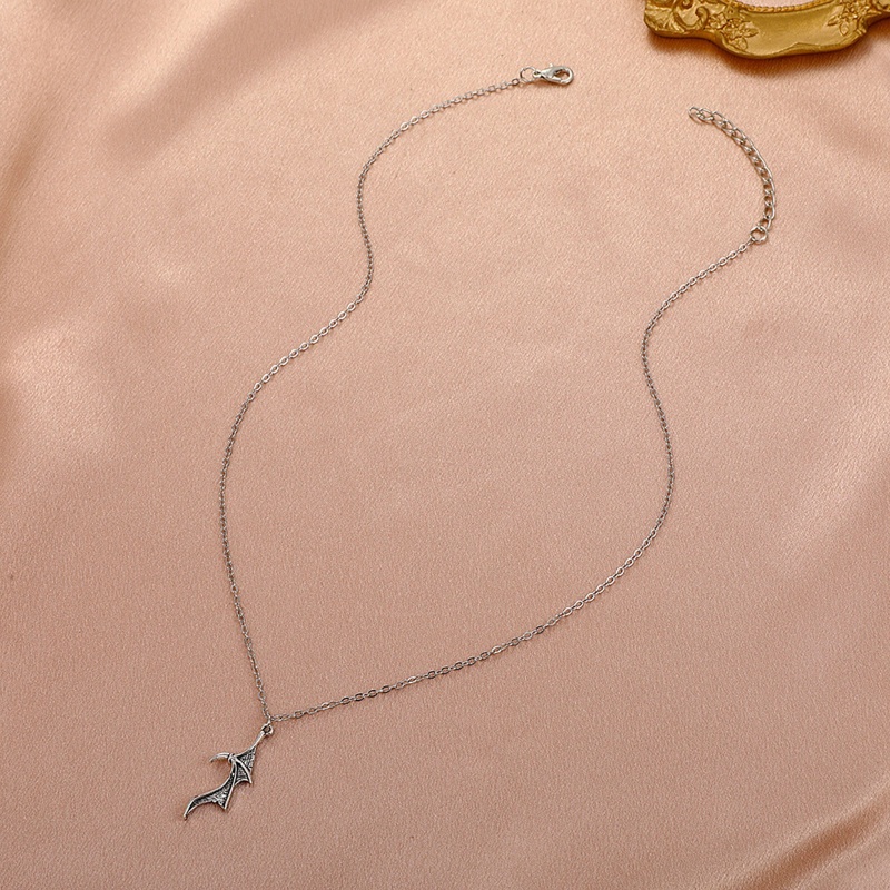 Set 2 Vòng cổ Tình Bạn Mặt Lông Vũ Hình Trái Tim Ghép Đôi