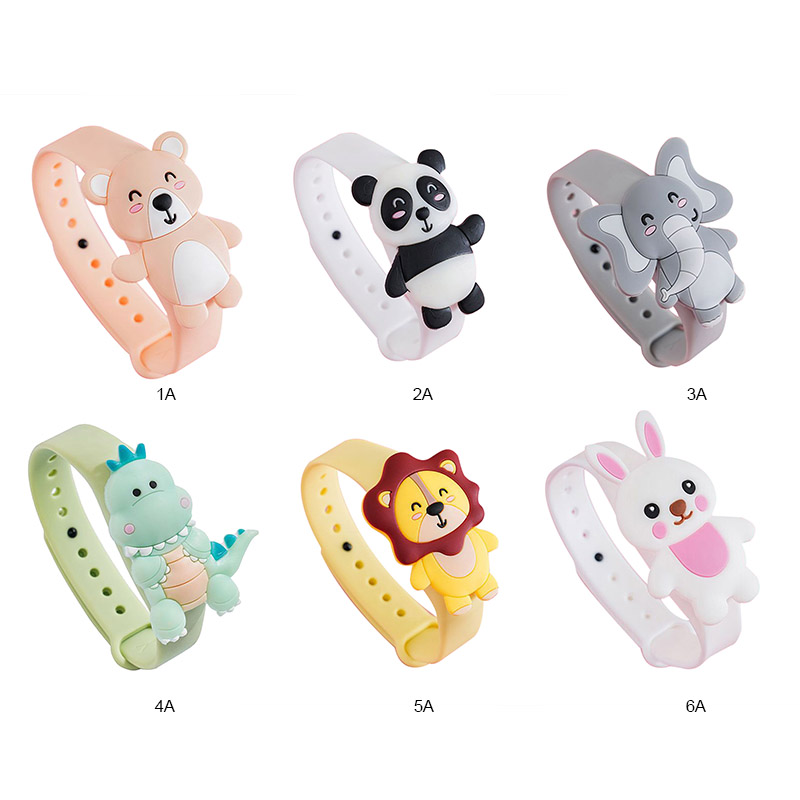 Vòng tay chống muỗi nhỏ gọn họa tiết hoạt hình dễ thương dễ sử dụng dành cho trẻ em