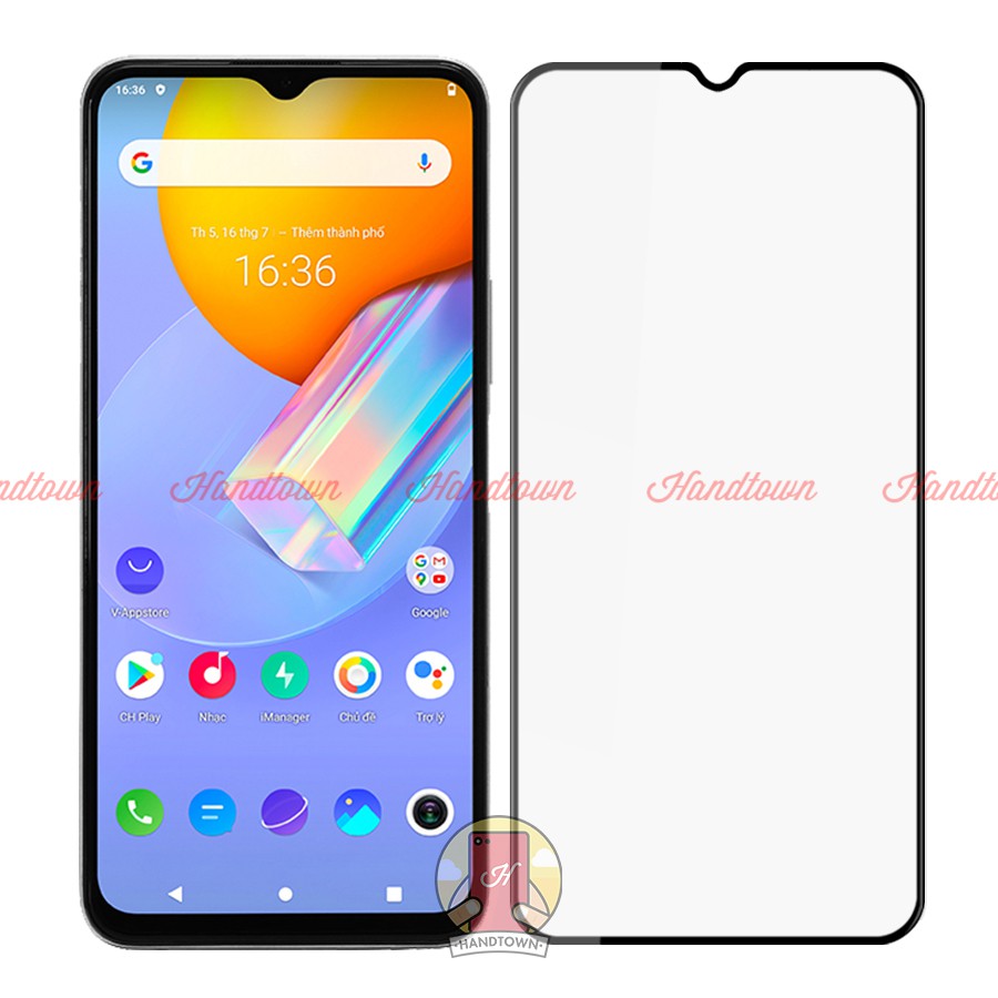 Kính Cường Lực Vivo Y51 2020 vivoY51 2020 Full Màn Đen Full Keo Không Chấm Li Ti Chống Va Đập Chống Trầy Xước Bảo Vệ Màn