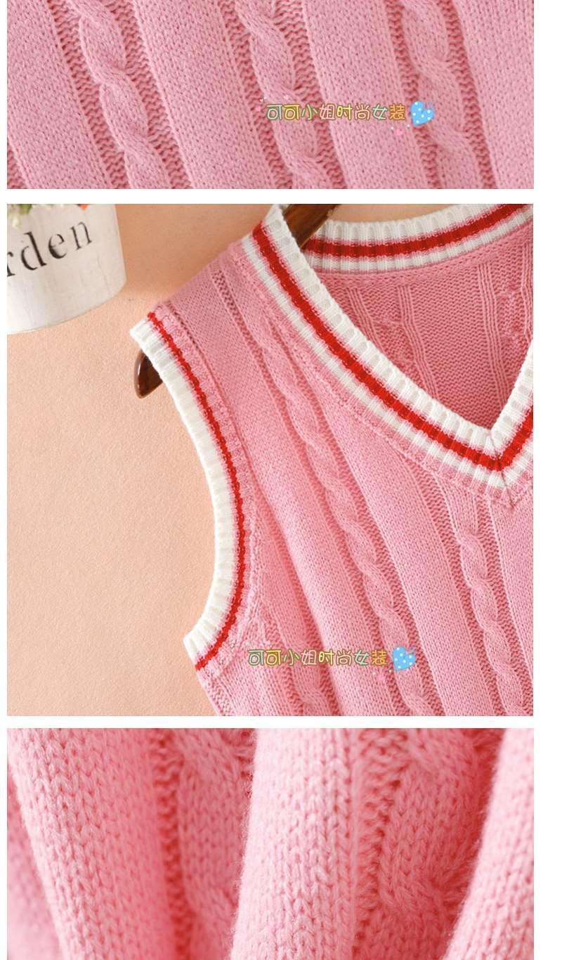 Áo len nữ không tay cổ chữ v thời trang | BigBuy360 - bigbuy360.vn