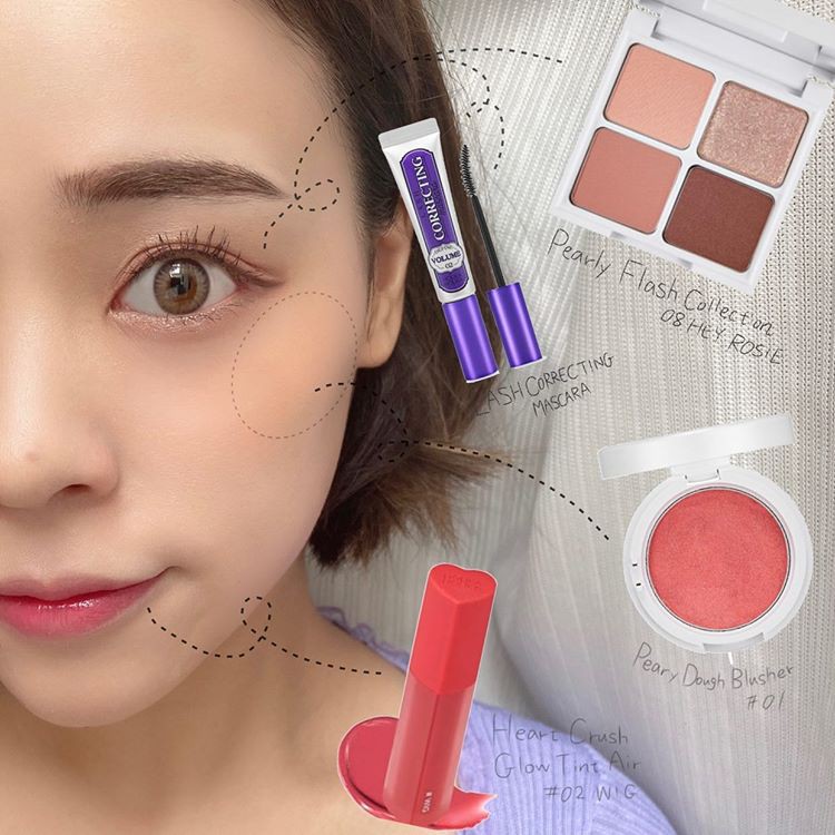 Set 2 chiếc mascara không trôi, làm cong mi kèm tẩy trang chuyên dụng Holika Holika Lash Correcting