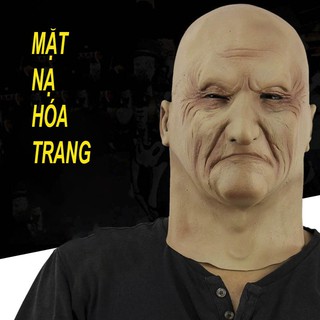 Mặt nạ cao su ông chủ nhà bảo kê hóa trang cao cấp halloween