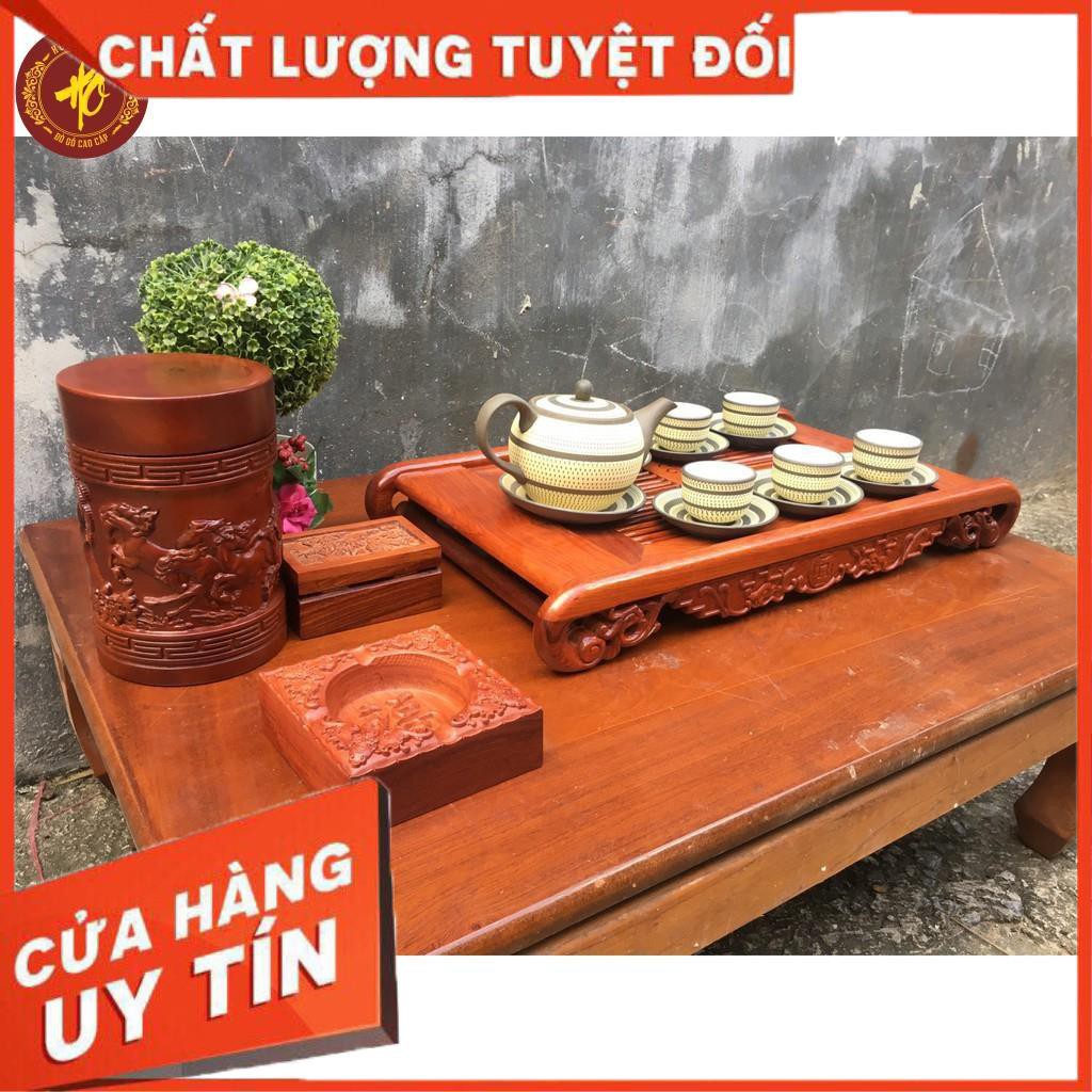 Bộ ấm chén Tử Sa khắc nổi - hàng xuất khẩu nhật bản