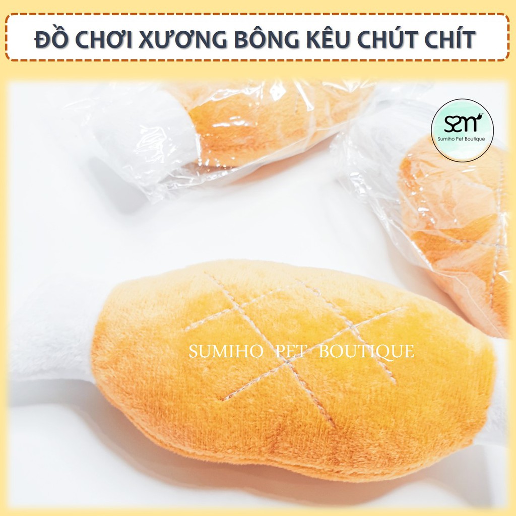 Đồ chơi tương tác với thú cưng Sumiho – Xương bông kêu chút chít