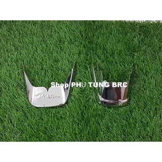 Bộ ốp mỏ dè INOX trước, sau xe DREAM II