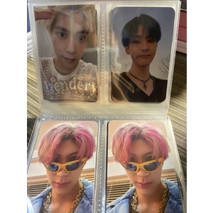 Sổ Album Đựng Card Kpop Polaroid Bìa Matte Trong