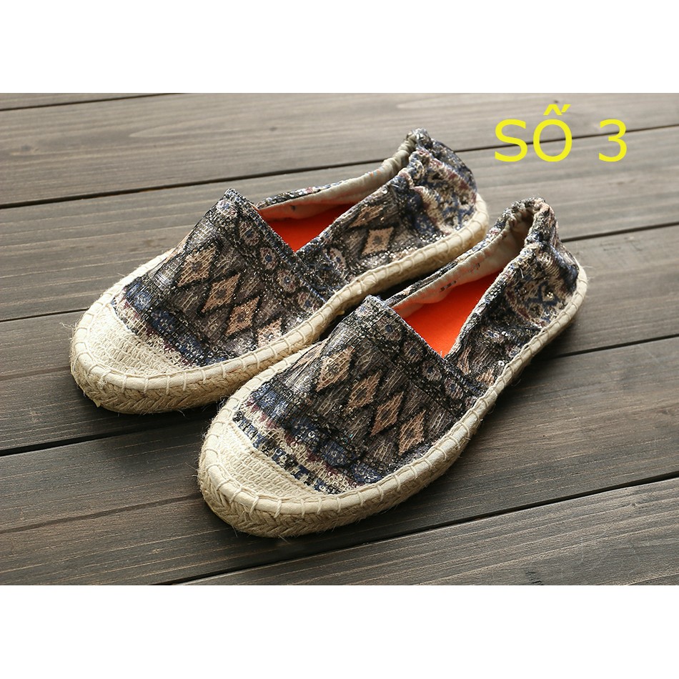 [Hàng độc] Giày đế cói handmade Hồng Kông | BigBuy360 - bigbuy360.vn