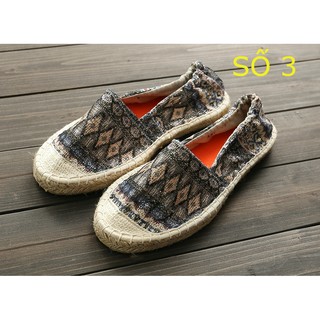 [Hàng độc] Giày đế cói handmade Hồng Kông