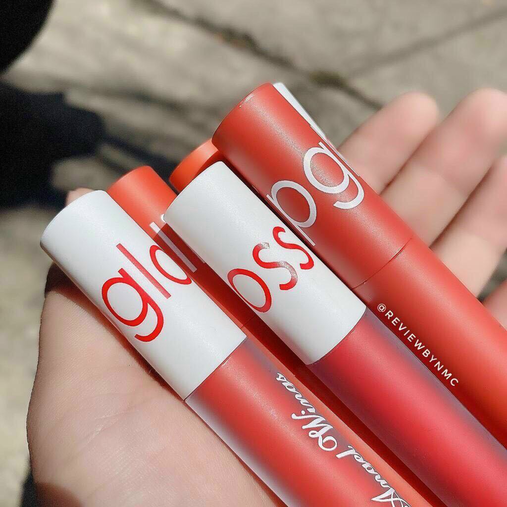 💋Son kem LIP GLOSS  Trắng & Đỏ