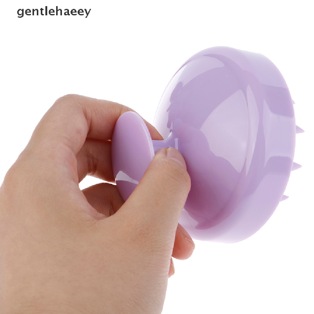 Bàn chải silicone massage da đầu khi tắm tiện dụng