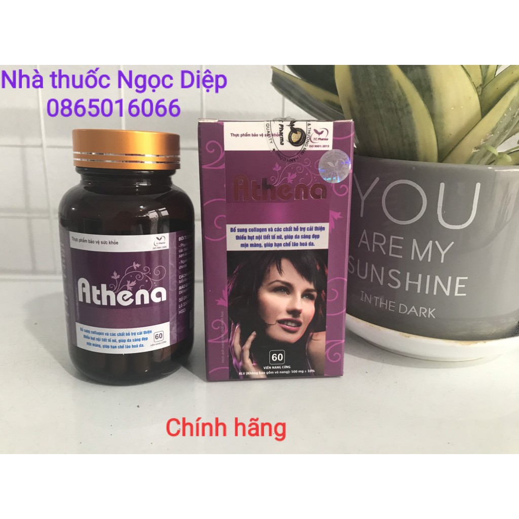 Viên tăng cường sinh lý nữ-Cân bằng nội tiết tố nữ Athena ( NT Ngọc Diệp)