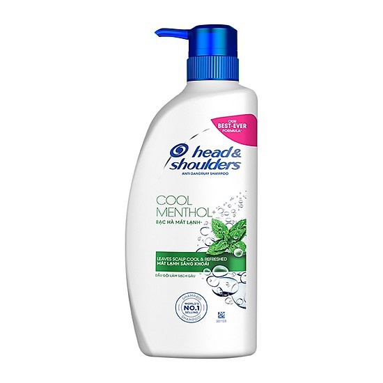 Dầu gội sạch gàu bạc hà Head & Shoulders 850g