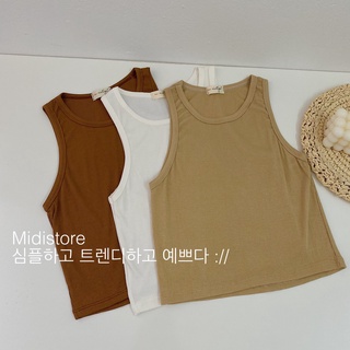 Áo Croptop 3 lỗ gân (Ảnh/Video tự chụp)
