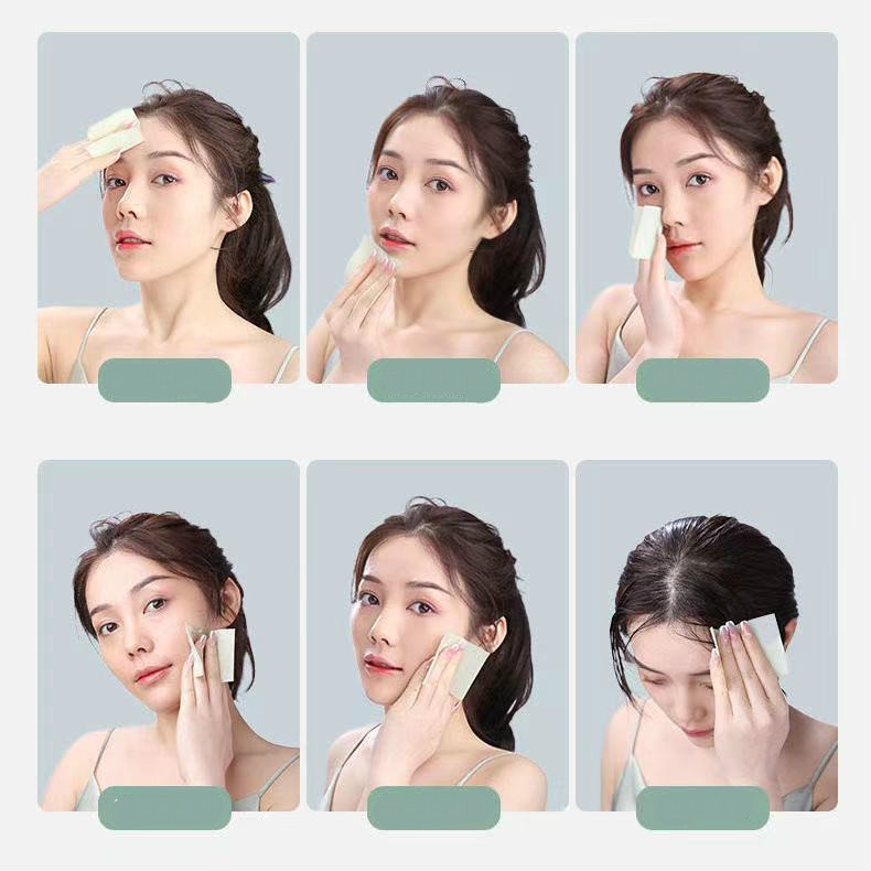 Bộ 100 giấy cotton sợi tre làm sạch lỗ chân lông hiệu quả | BigBuy360 - bigbuy360.vn