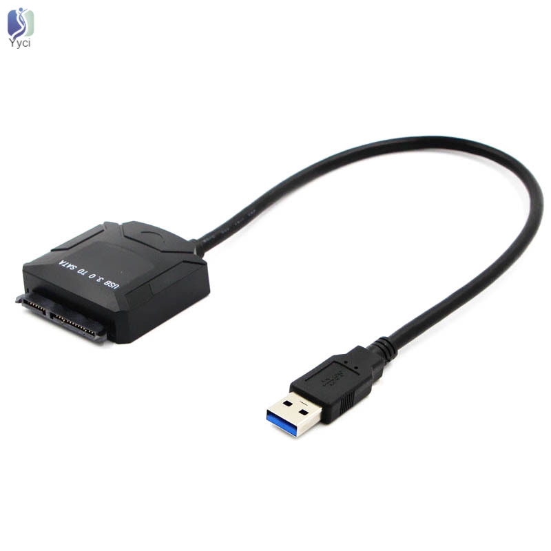 Cáp Chuyển Đổi Usb 3.0 Sang Sata Cho Ổ Cứng 2.5/3.5 Hdd Ssd Laptop Dvd/Cd Power Eu/Uk/Us