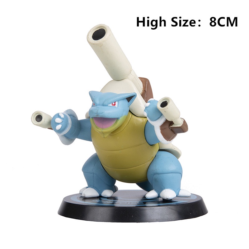 Mô hình nhân vật Pokemon Charizard Blastoise Venusaur Dracaufeu sưu tập dễ thương
