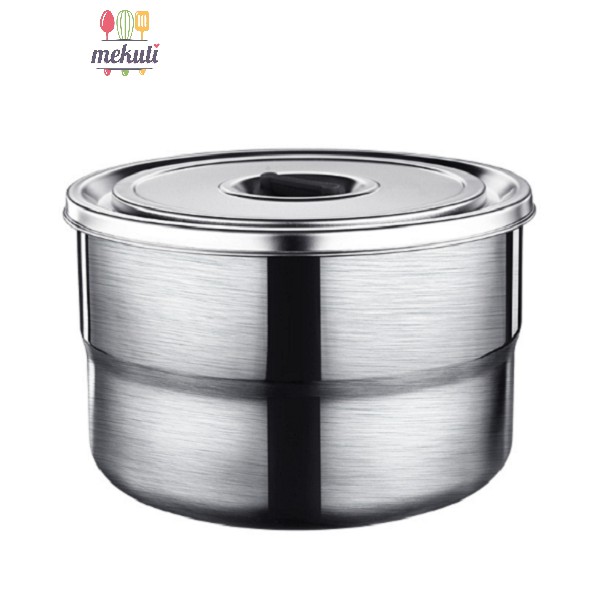 Hộp inox đựng thực phẩm nắp có van hút chân không hộp đựng đồ ăn tủ lạnh bảo quản tươi sống đa năng