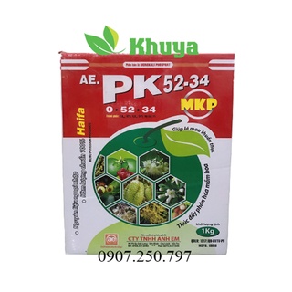 Phân bón lá ae mkp 52-34 hộp 1kg phân hóa mầm hoa