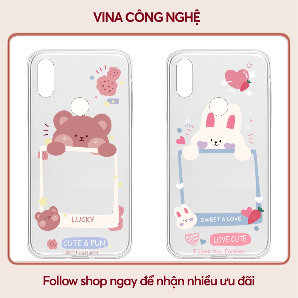 Ốp lưng Vsmart Joy 3/Joy 4/Bee 3/...Silicone dẻo trong viền bảo vệ camera hình Khung Camera