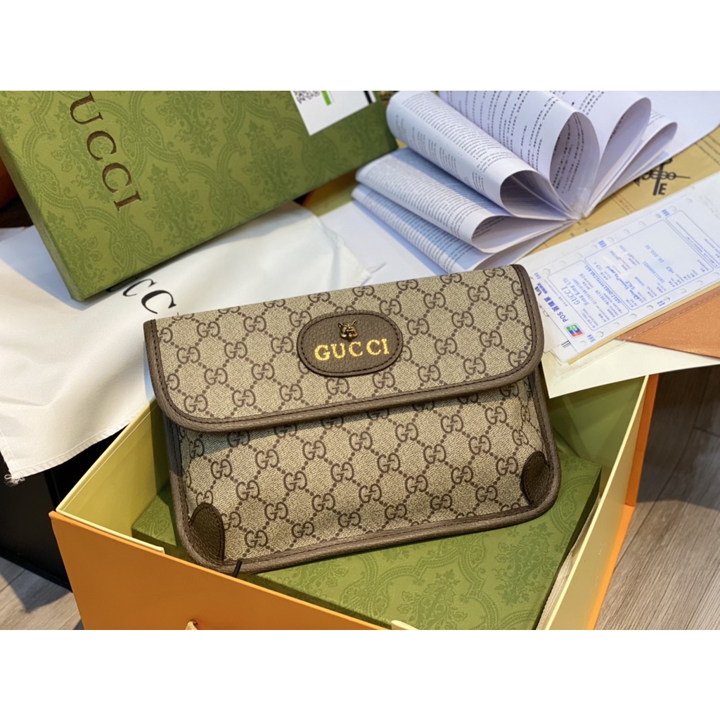 TÚI NAM ĐEO CHÉO NGANG GG2207 TIGER DA THẬT FULLBOX SẴN HỎA TỐC