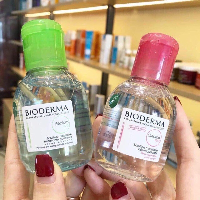 Nước tẩy trang Bioderma 100ml [ sale 30% ] Dành cho da dầu và da nhạy cảm