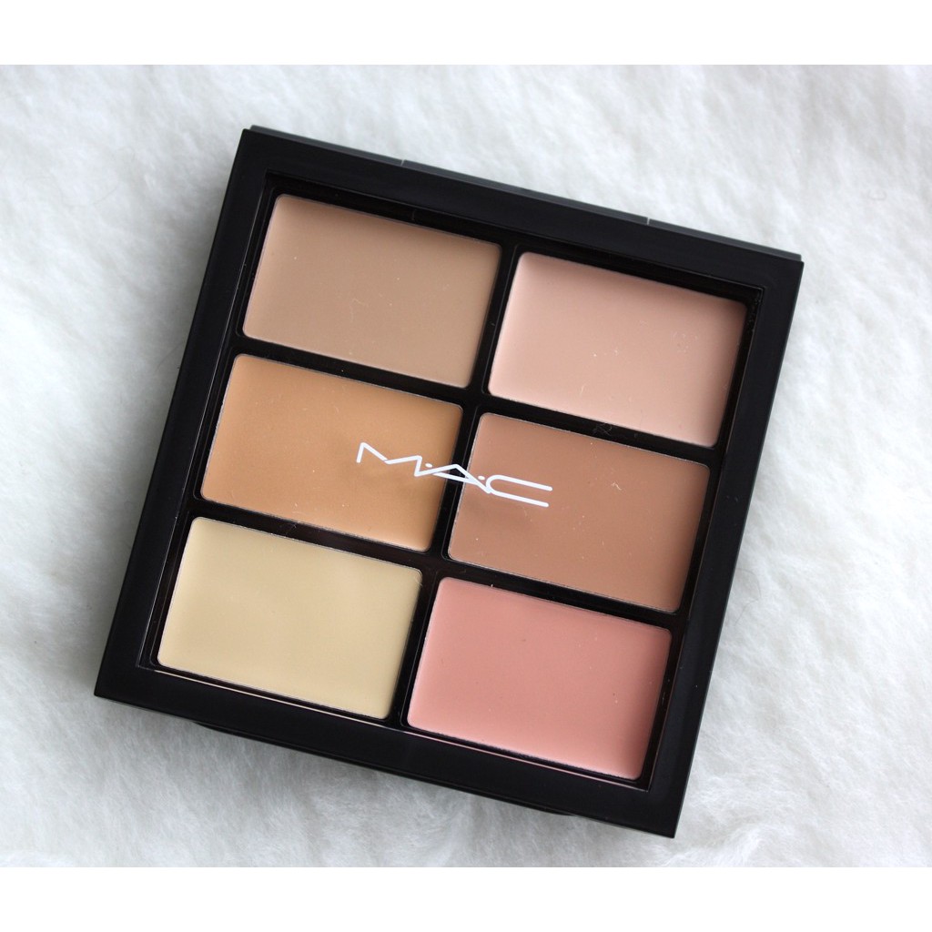 Bảng Che khuyết điểm 6 ô MAC PRO CONCEAL AND CORRECT PALETTE LIGHT TONE MEDIUM