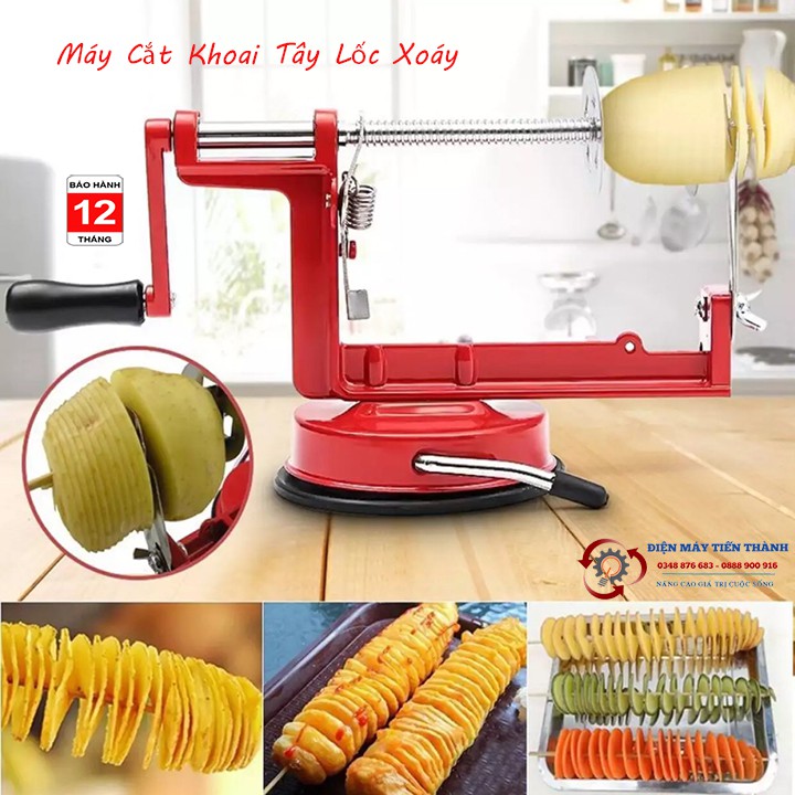 Máy Cắt Khoai Tây Lốc Xoáy