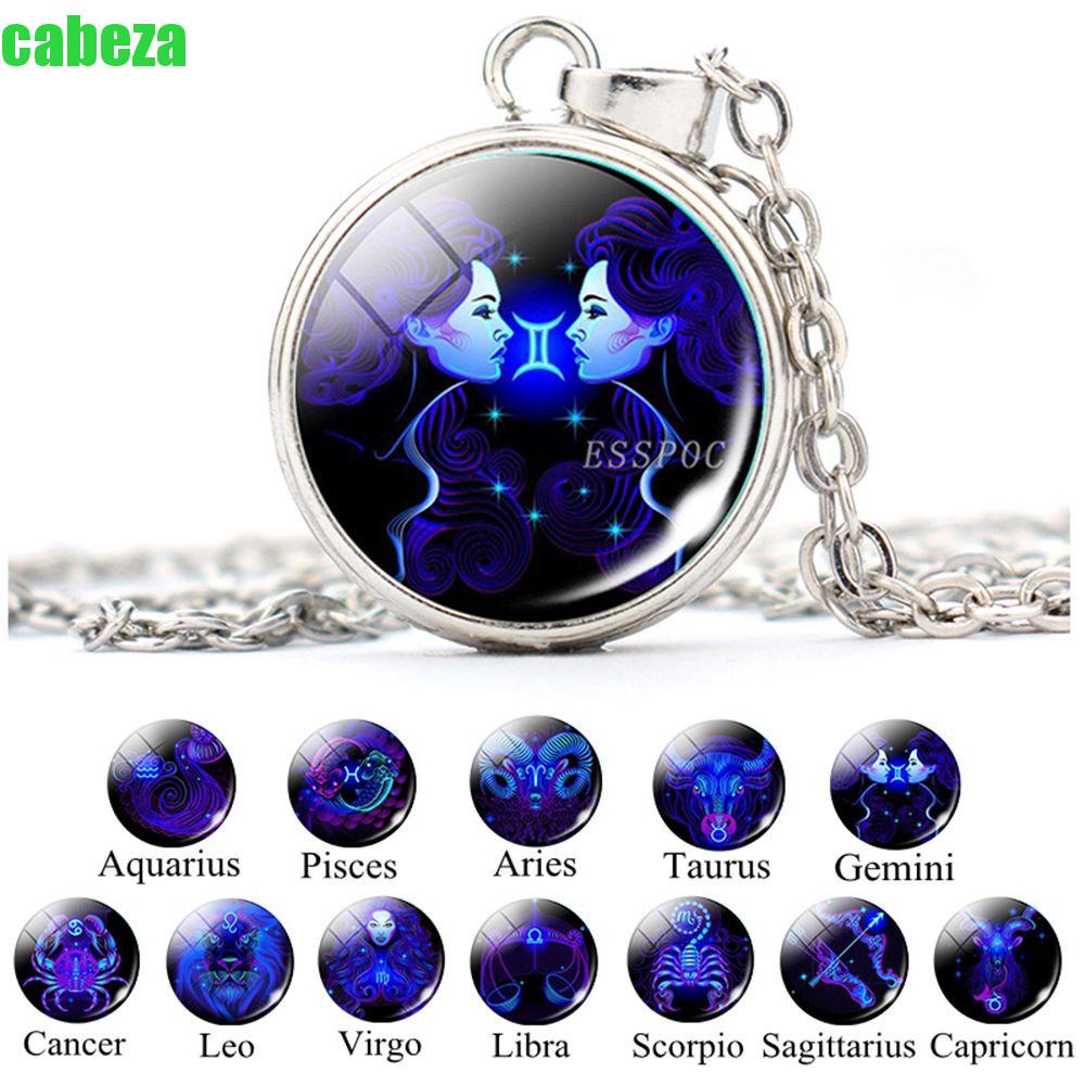 1 Vòng cổ Mặt Hình Cung Hoàng Đạo Galaxy 12 Cung Hoàng Đạo