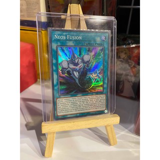 [ Dưa Hấu Yugioh ] Lá bài thẻ bài Neos Fusion – Super Rare - Tặng bọc bài nhựa bảo quản