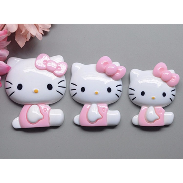 Charm slime/ Dụng Cụ Trang Trí Mèo Kitty Nhiều Kích Thước