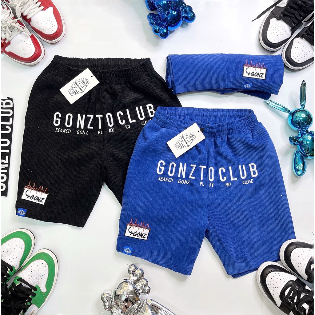  Quần Short Nam Nữ Nhung Pants Gonz Club 02