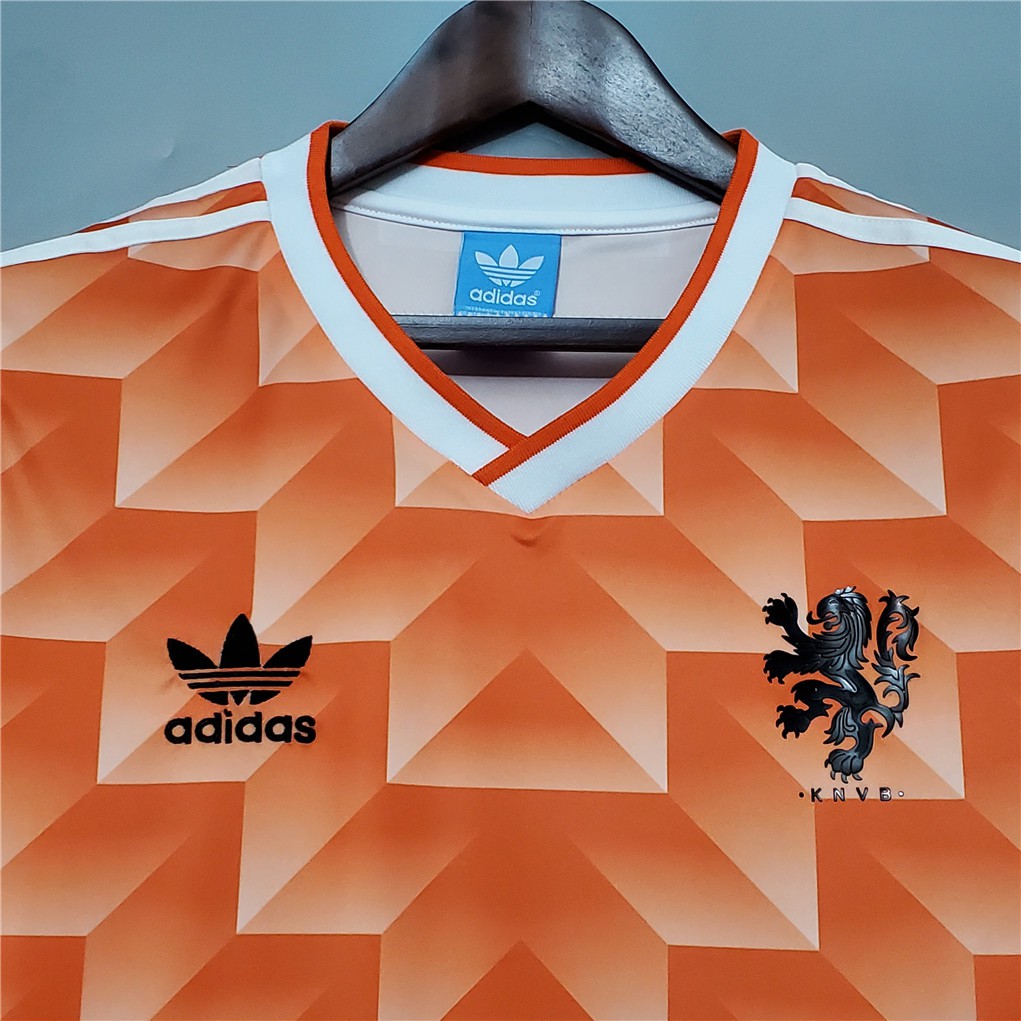 Áo Bóng Đá Đội Tuyển Hà Lan 1988 Phong Cách Retro