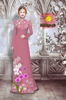 Vải Áo Dài Tằm Ý/ Lụa Nhật Hoa Phong Lan