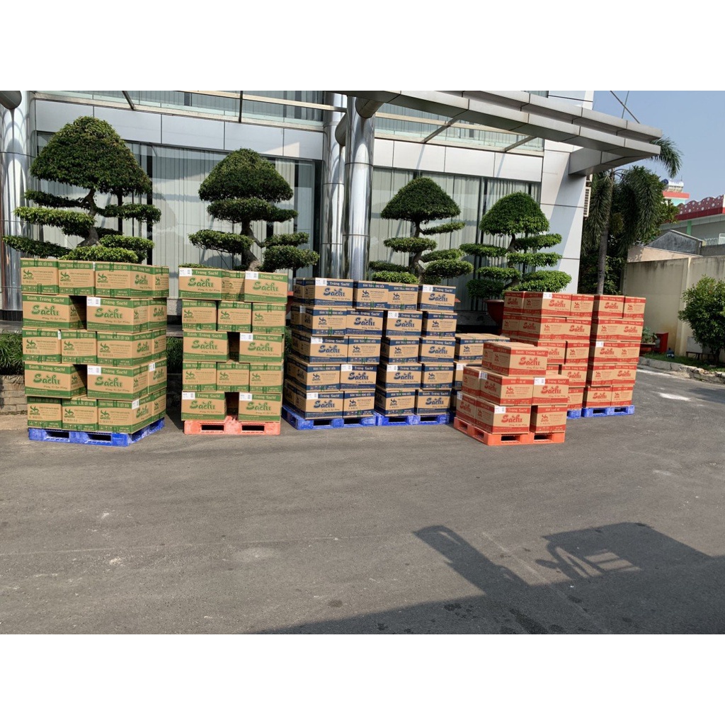 Thùng 50 Gói Bánh Tráng Rong Biển Nướng Sẵn SACHI 60 Gram