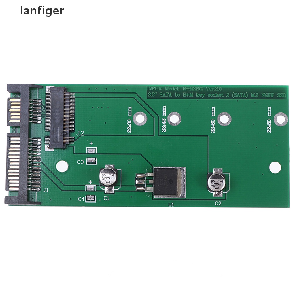 Mạch Chuyển Đổi Lanf ngff (M2) ssd Sang sata 2.5 inch m.2 ngff ssd Sang sata3 Thẻ
