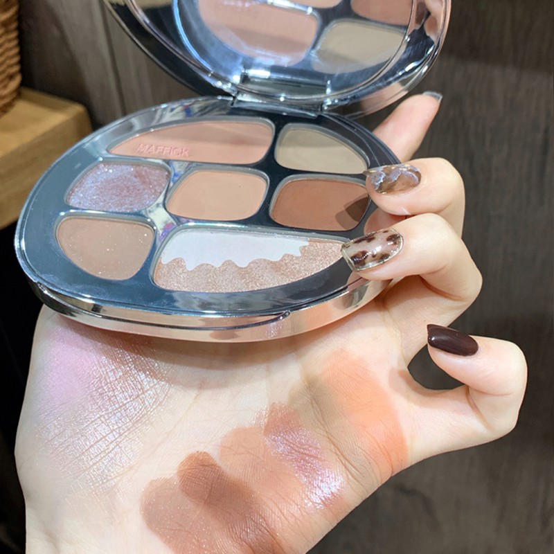 [Hàng mới về] Bảng Phấn Mắt Trang Điểm Chuyên Nghiệp Vỏ Màu Hổ Phách | BigBuy360 - bigbuy360.vn