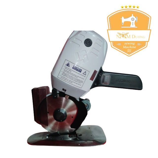 Máy cắt vải cầm tay Lejiang YJ-110C > New Model Đĩa dao 110mm > cắt vải thun > vải voan> cắt da dày 35mm