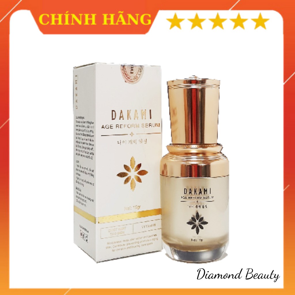 Serum chống lão hóa DAKAMI mẫu mới 2020