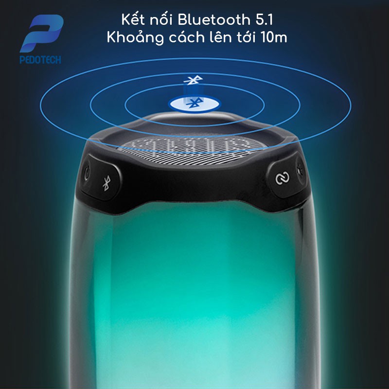 Loa bluetooth Pulse 4+ 1:1 HÀNG HOT Led theo điệu nhạc, chất lượng âm tuyệt hảo, thiết kế đẹp mắt  [BH 6 tháng]