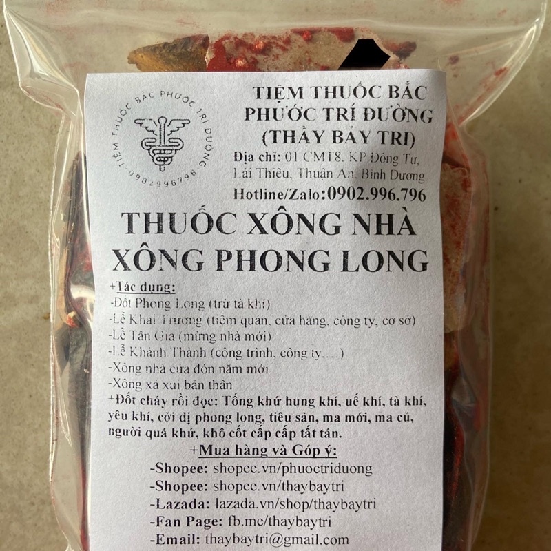 Gói Xông Nhà - Xông Phong Long