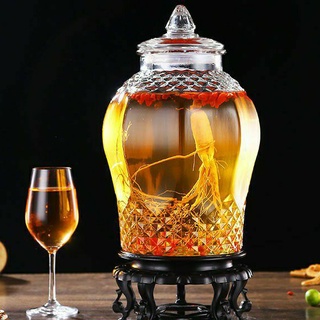 Bình thủy tinh ngâm rượu 6 lít không vòi GIAO HÀNG HỎA TỐC