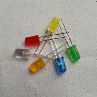 Combo 100 bóng led 5mm các màu