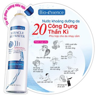 Combo: 02 Xịt khoáng Miracle Bio Water Bio-essence 100ml
