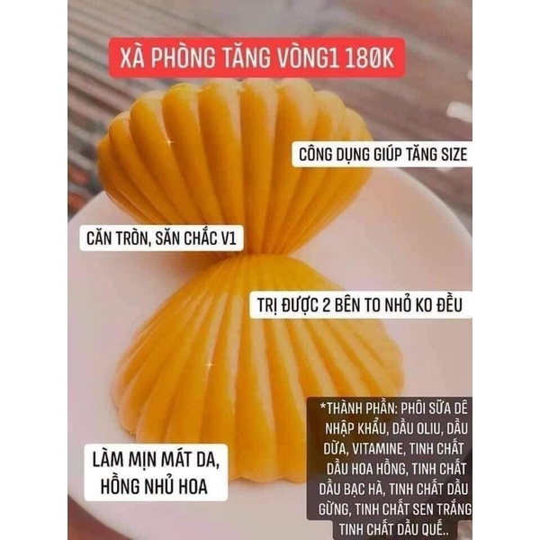Sò Tăng Vòng 1 Mị Hương - Xà Phòng Nở Ngực Mị Hương