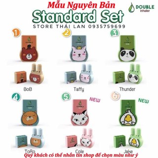 Ống hít thông mũi 2 đầu Thai Herb Double Inhaler