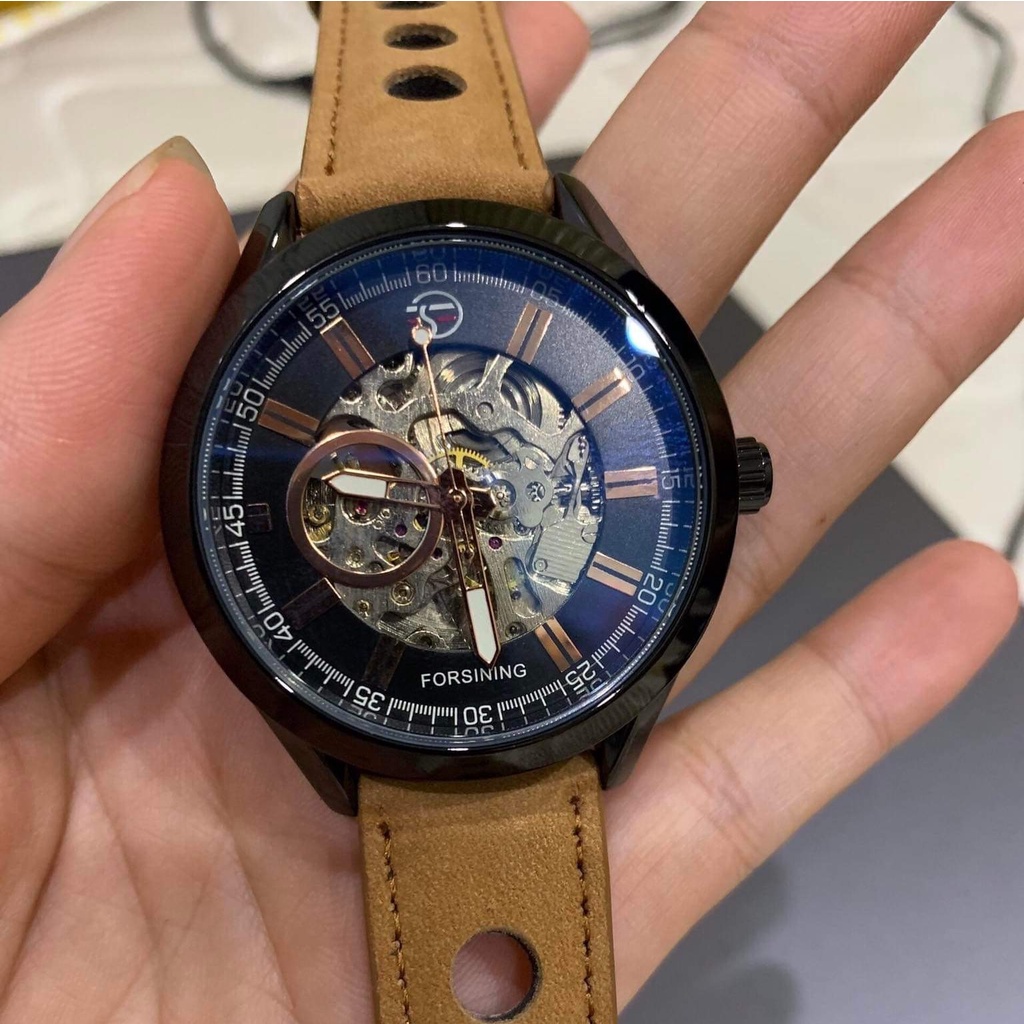 Đồng hồ cơ nam FORSINING F017 lộ máy