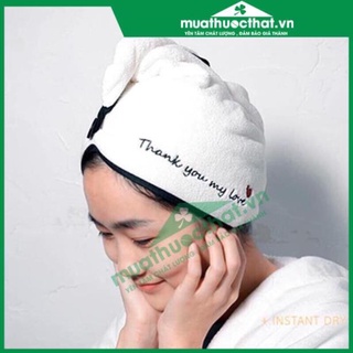 Khăn cuốn,ủ tóc gội đầu nhanh khô siêu thấm