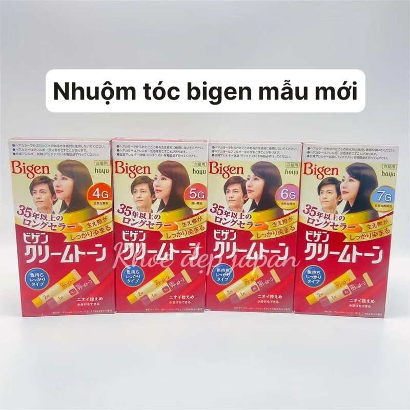 Nhuộm phủ bạc Bigen Nhật Bản